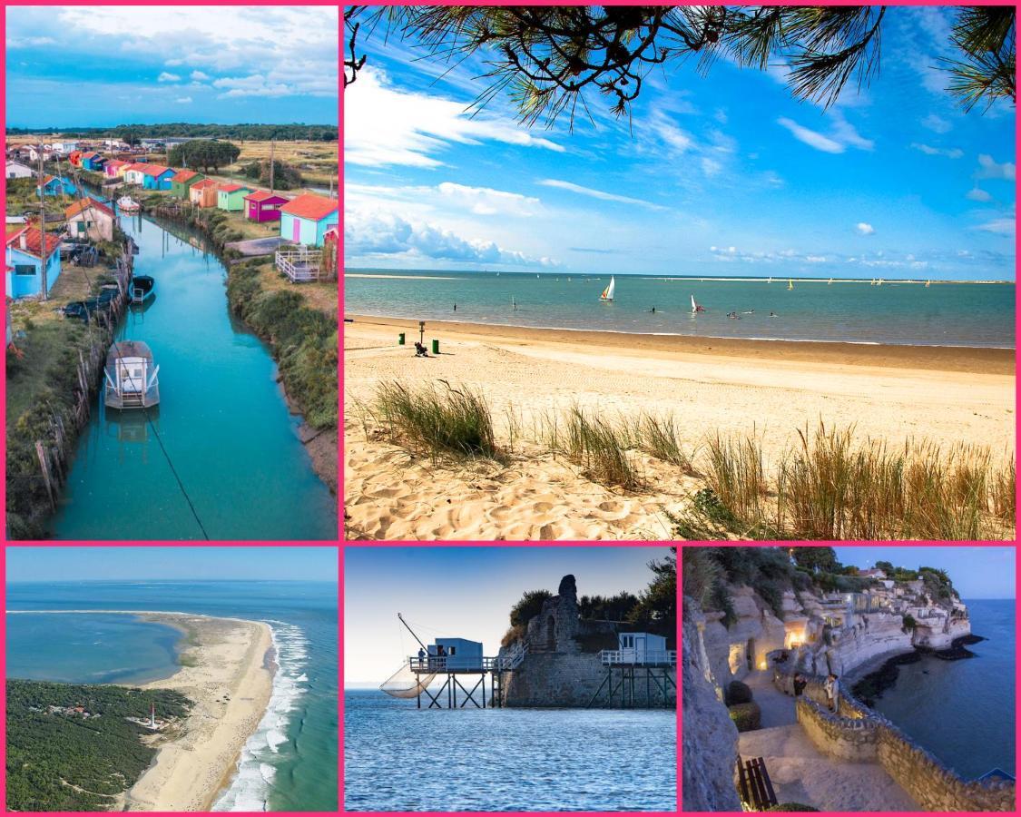 Mobilhome 2Ch Climatise-Terrasse Fermee-4 Velos-Camping 4 Etoiles Les Charmettes Les Mathes Exterior foto