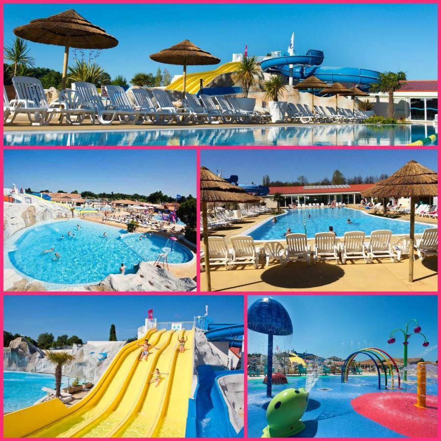 Mobilhome 2Ch Climatise-Terrasse Fermee-4 Velos-Camping 4 Etoiles Les Charmettes Les Mathes Exterior foto