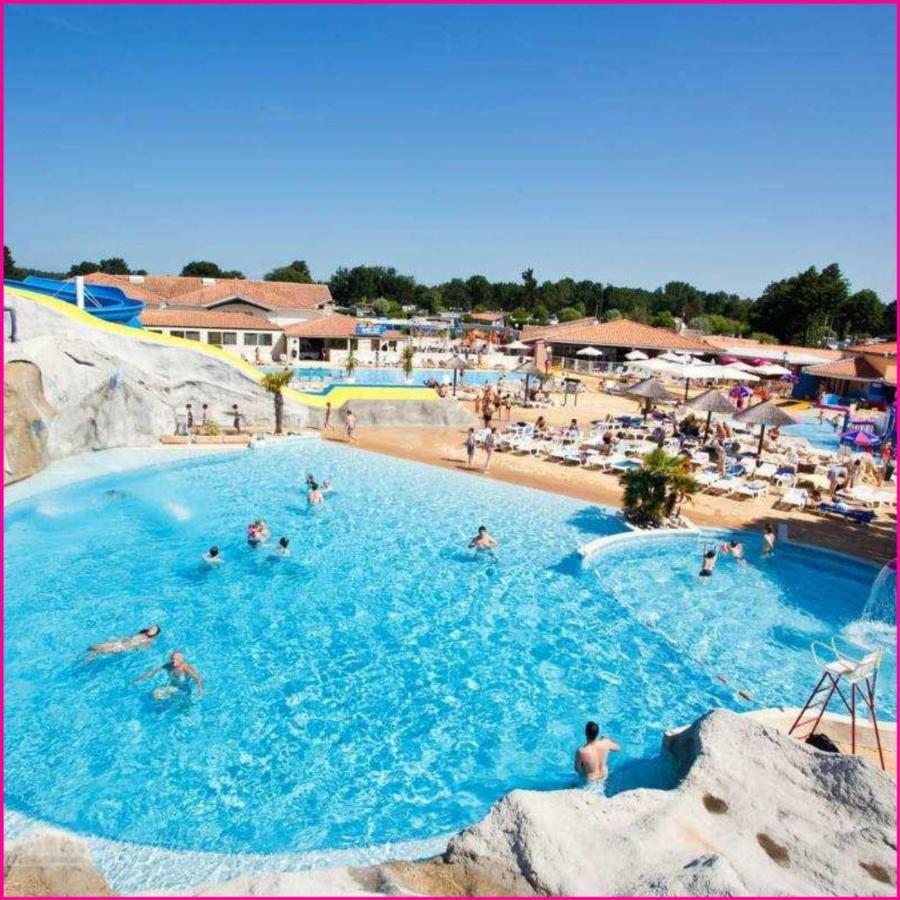 Mobilhome 2Ch Climatise-Terrasse Fermee-4 Velos-Camping 4 Etoiles Les Charmettes Les Mathes Exterior foto